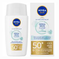 Veido kremas Nivea Sun Derma Skin Clear, 40 ml, SPF 50+