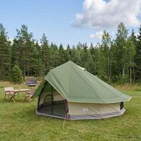 Tipi palapinė Žalia 700 x 700 x 395 cm Poliesteris ir plienas