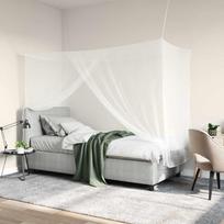 Moskito tinklas lovai 156 akies 3 vnt Balta 220 x 100 x 150 cm