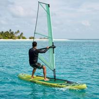 Pripučiama SUP lenta su bure POSEIDON 330 x 76 x 15 cm Žalia