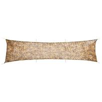 Maskuojantis tinklas su daiktadėže 613x138 cm smėlio spalvos