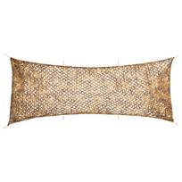 Maskuojantis tinklas su daiktadėže 623x203 cm smėlio spalvos