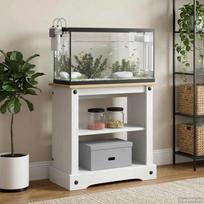 Akvariumo stovas CORONA Balta ir ruda 605 x 30 x 60 cm 150 kg