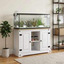 Akvariumo stovas CORONA Balta ir ruda 1015 x 37 x 73 cm 300 kg