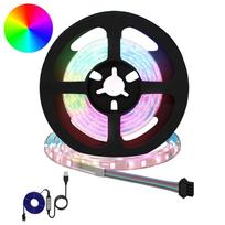 LED juosta 12 vnt Juoda ir permatoma Varis ir plastikas