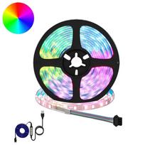 LED juosta 12 vnt Juoda ir permatoma Varis ir plastikas