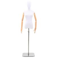 Reguliuojamas manekenas 165-213 cm su baze Moteris PP Balta