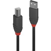 Lindy USB cable Anthra Line - USB-A / USB-B - 1 m 36672