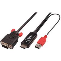 Lindy HDMI to VGA Adapter cable - video converter - black 41456