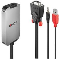 Lindy Video adapter cable 38296 - VGA / DisplayPort - 18 cm 38296