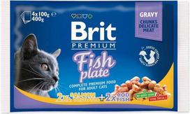 BRIT Premium Cat Fish Plate - drėgno kačių ėdalo - 4x100g