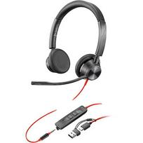 Hp Poly Blackwire 3325 - headset - 3.5 mm jack, USB-C 8X221AA