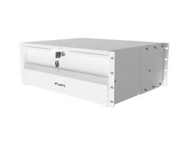 Lanberg 19" Rack Cabinet Drawer 4U 360 mm Pilkas (4U/483 × 360 mm, Apkrovos talpa iki 90 kg, 4 taškų montavimas)