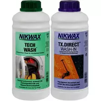 Nikwax Tech Wash + TX.Direct Wash-In Machine Washing Washer 1000 ml