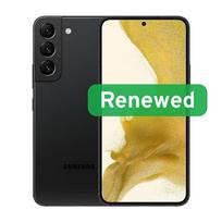 Samsung Renewed Grade B | Galaxy S22 | Phantom Black | 6.1 " | 128GB | 5G | RSMs22-5ph32O | 4770070886380