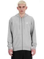 NEW BALANCE Vyriškas džemperis su užtrauktuku, SPORT ESSENTIALS LOGO FRENCH TERRY FULL ZIP MJ41501AG