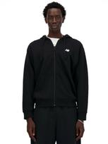 NEW BALANCE Vyriškas džemperis su užtrauktuku, SPORT ESSENTIALS LOGO FRENCH TERRY FULL ZIP MJ41501BK