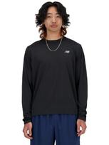 NEW BALANCE Vyriški marškinėliai ilgomis rankovėmis, ATHLETICS LONG SLEEVE MT41256BK