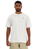 NEW BALANCE Vyriški marškinėliai trumpomis rankovėmis, SPORT ESSENTIALS COTTON T-SHIRT MT41509WT