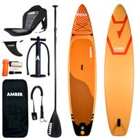 Pripučiamos irklentės komplektas AMBER PRIME 12.6 V2 WS su sėdyne (381 cm)