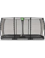 EXIT Allure Classic įleidžiamas į žemę batutas 244x427 cm, juodas