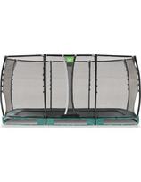 EXIT Allure Premium įleidžiamas batutas 244x427 cm – žalias