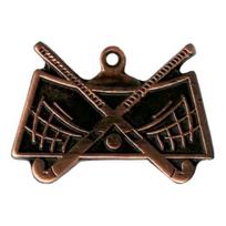 Medalis MTL827 Žolės riedulys - 45 mm - Bronza