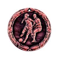 Medalis ZS5003 Futbolas - 50 mm - Bronza