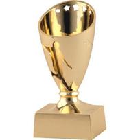 Taurė 9780 Futbolas - 12cm - Auksinė