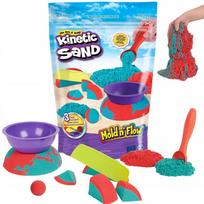 KINETIC SAND KINETINIS SMĖLIS RINKINYS 2 SPALVOS + FORMELĖS