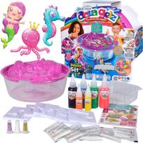 AQUA GELZ didelis kūrybinis rinkinys „Magiškos undinėlės“ 3D figūrėlės: 6 geliai + priedai
