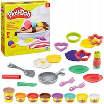 Play-Doh blynų ruošimo virtuvės rinkinys, 14 priedų ir 8 spalvos, 3+