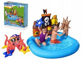 Bestway pripučiamas žaidimų baseinas Piratas 140x130x104cm B52211