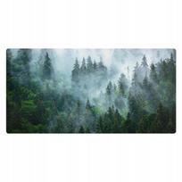Neslystantis žaidimų kilimėlis pele „Miglotas spygliuočių miškas“, 90x45 cm