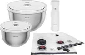 Zwilling Vakuuminiai dubenėliai Fresh & Save su maišeliais ir pompa, 5 dalių rinkinys