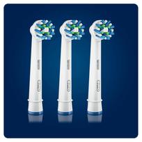 Dantų šepetėlis "Oral-B CrossAction" dantų šepetėlio atsarginė galvutė 3 vienetai