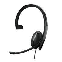 EPOS ADAPT 135T USB-C II Laidinės vienpusės ausinės, 3,5 mm lizdas, USB-C jungtis, „Microsoft Teams“ sertifikuota, UC