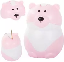 Dantų krapštukų dėklas meškutis 7x10 cm
