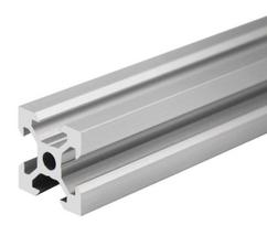 Grąžtas Oem Aliuminio profilis V-SLOT 2020 - 1000mm ilgis sidabrinis