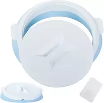 Pakabinamas šiukšlių maišų laikiklis su dangteliu, 15 cm