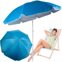 Didelis skėtis su UV filtru, 170 cm, reguliuojamas