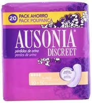 "Ausonia Discreet" papildomi higieniniai įklotai 20 vienetų