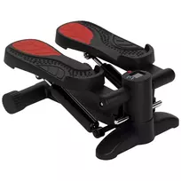 Mini Stepperis | Treniruoklis su LCD Ekranu, Fitneso Stepperis Kojoms, Iki 100 kg, Juodas