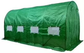 Arkinis šiltnamis su orlaidėmis 3x6 (18m2), žalias