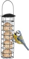 Relaxdays Paukščių lesyklėlė, 31x8.5 cm, juoda