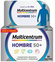 Multicentrum Vitaminai Vyrams 50+ 30 Tablečių