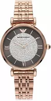 Emporio Armani Moteriškas Laikrodis Gianni T-Bar AR11402 Rožinės Aukso