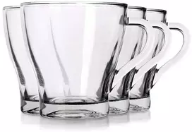 Stiklinės kavos ir arbatai 280 ml 4 vnt.
