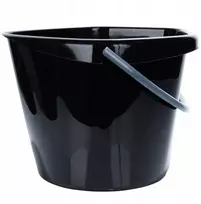 Barzdaskutė PSB Vilde Plastikinis Kibiras 14 L Juodas