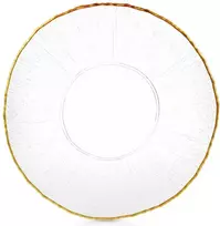 Essteller Plokščias Lėkštė Stiklinė Aukso 28 cm